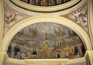 Christ Among the Apostles by Roman